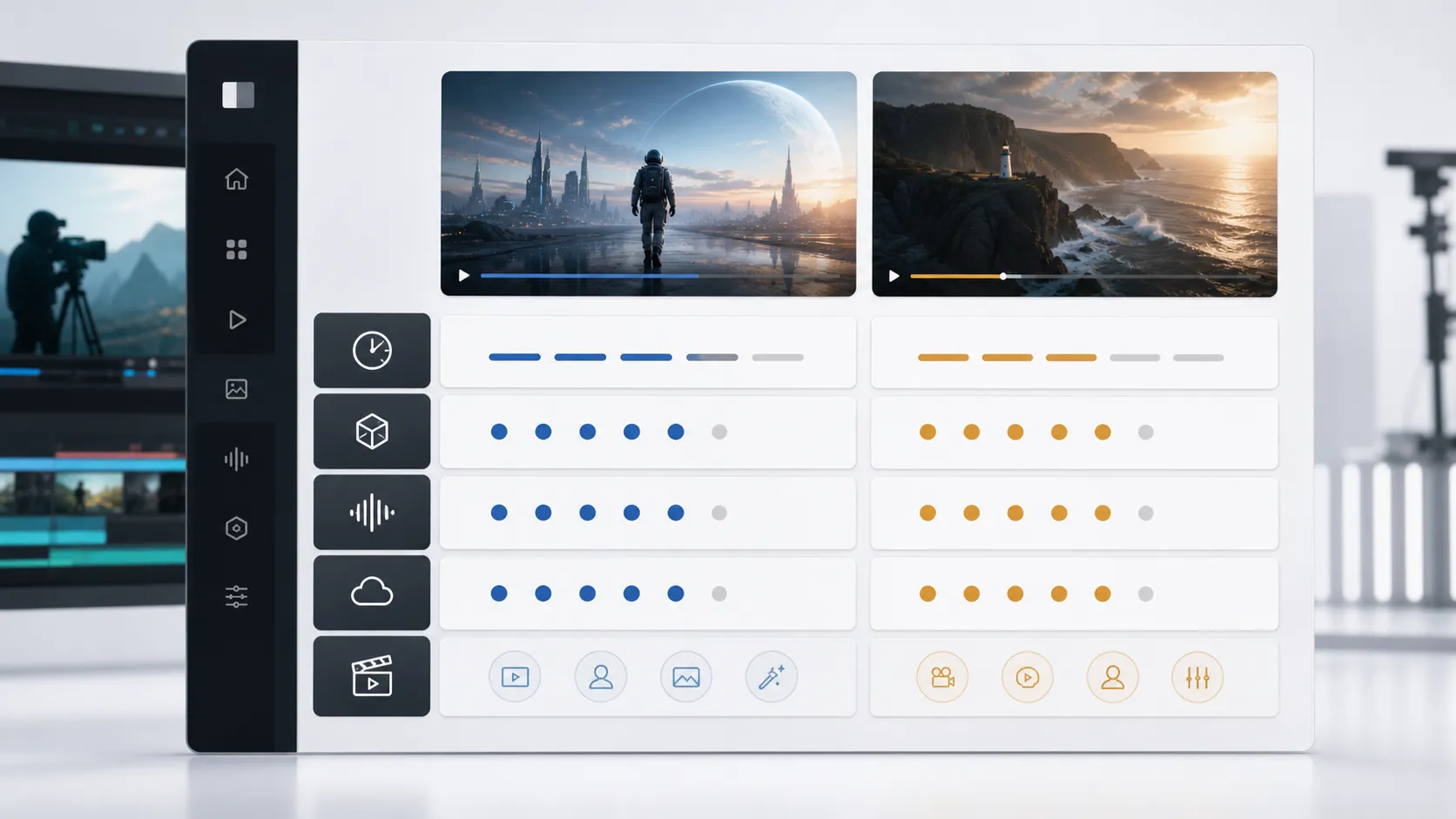 Comparison matrix for Seedance 2.5 and Veo 3.1 creator use cases