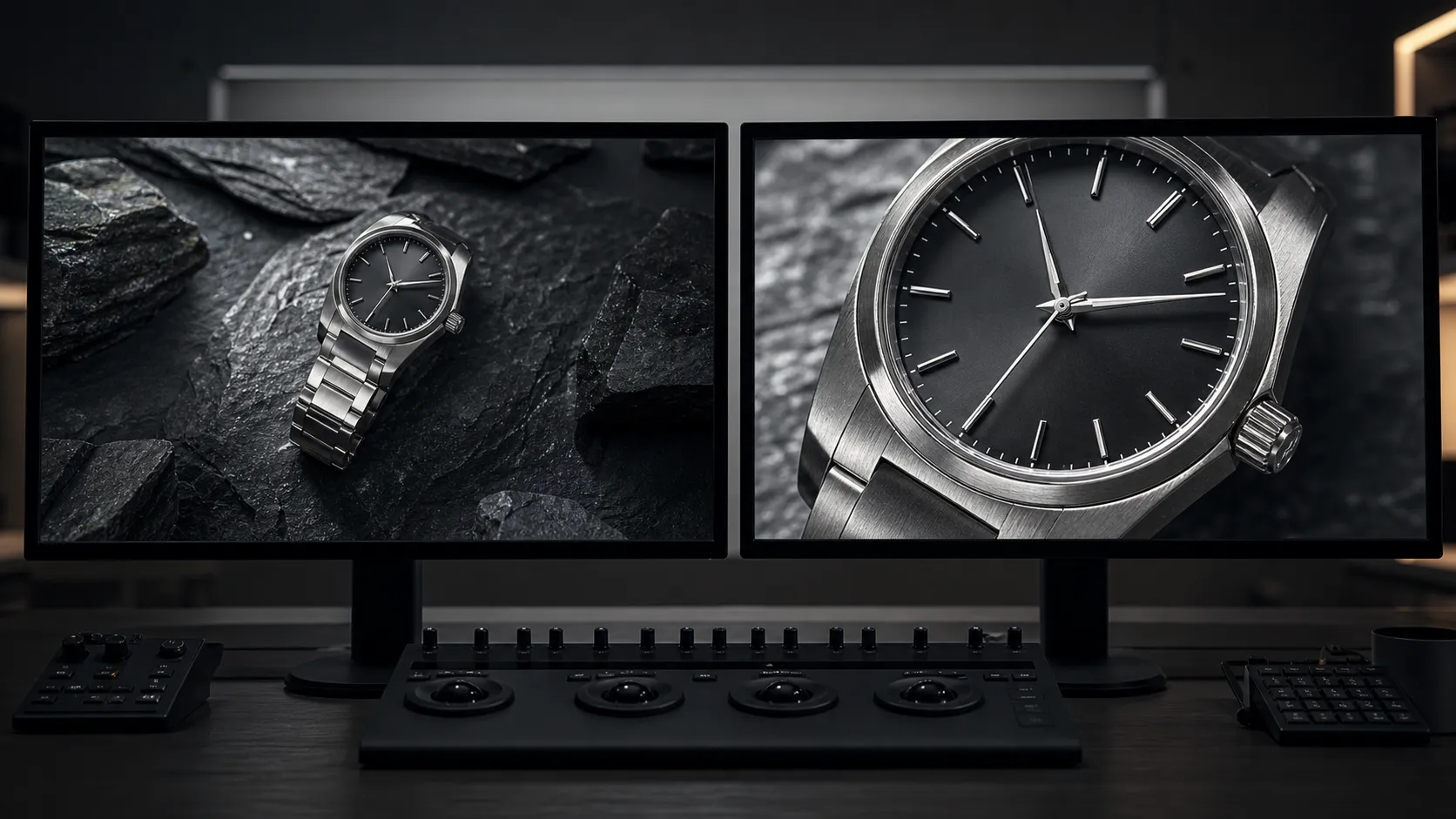 Side-by-side detail and cropping comparison between 1080p and 4K video